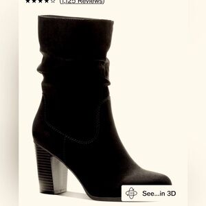 Style & Co. Black booties size 7 M  “ NEW”